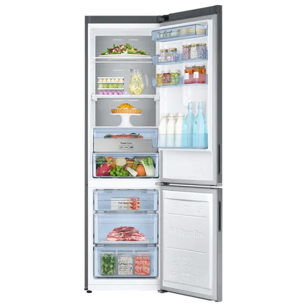 Frigider Samsung RB37K6221S4 cu congelator jos 367 l / 201 cm / Gray photo 5