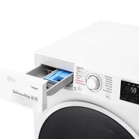 Mașină de spălat LG F2J6WY0W 6.5 kg / 1200 rpm / White photo 7