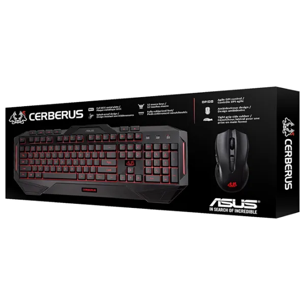 Tastatură Asus CERBERUS Gaming Cu fir/ Black photo 4