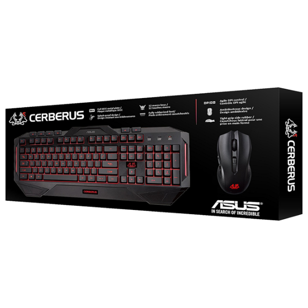 Tastatură Asus CERBERUS Gaming Cu fir/ Black photo 4