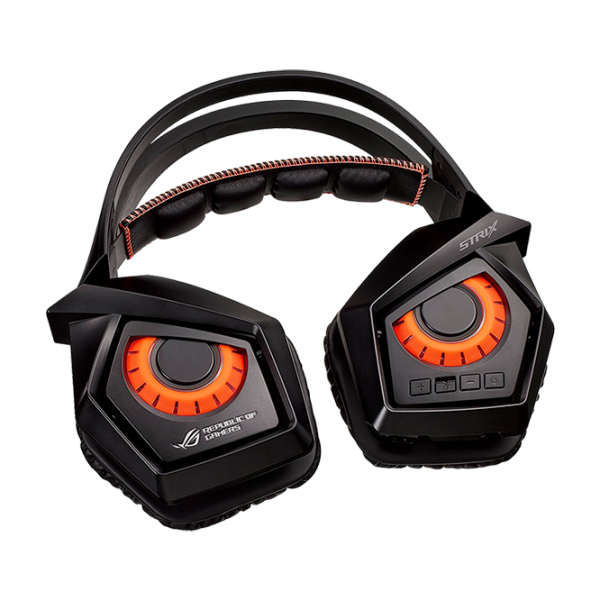 Наушники Asus ROG Strix Черный Беспроводные/ Игровой photo 5 Наушники Asus ROG Strix Черный Беспроводные/ Игровой photo 5