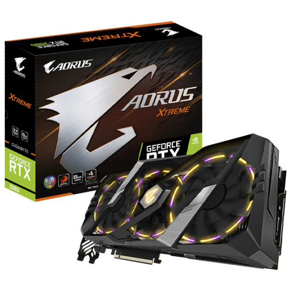 Placă video Gigabyte AORUS GeForce RTX 2080 XTREME PCI Express x16 3.0 / 8 GB photo 6