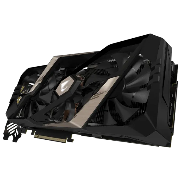 Placă video Gigabyte GeForce RTX 2080 AOURUS PCI Express x16 3.0 / 8 GB photo 2 Placă video Gigabyte GeForce RTX 2080 AOURUS PCI Express x16 3.0 / 8 GB photo 2