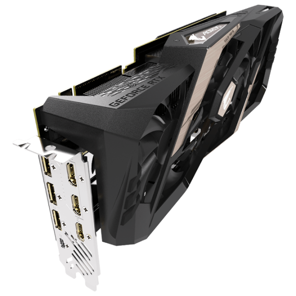 Placă video Gigabyte GeForce RTX 2080 AOURUS PCI Express x16 3.0 / 8 GB photo 8 Placă video Gigabyte GeForce RTX 2080 AOURUS PCI Express x16 3.0 / 8 GB photo 8