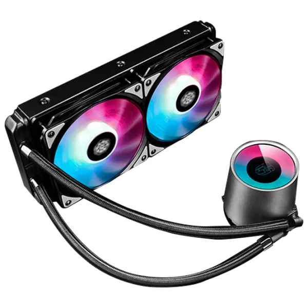 Кулер Deepcool CASTLE 240 RGB Гидродинамический/ 1800 об/ мин photo 2 Кулер Deepcool CASTLE 240 RGB Гидродинамический/ 1800 об/ мин photo 2