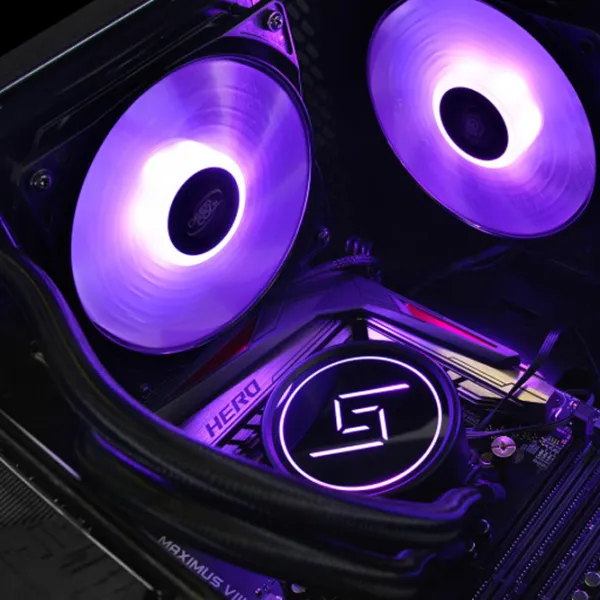 Жидкостное охлаждение Deepcool GAMMAXX L120 Гидродинамический/ 1800 об/ мин photo 6