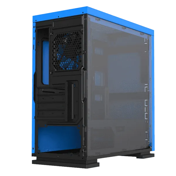 Carcasă Gamemax Expedition H605-BL Mini Tower / Blue photo 2