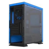 Carcasă Gamemax Expedition H605-BL Mini Tower / Blue photo 2