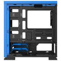Carcasă Gamemax Expedition H605-BL Mini Tower / Blue photo 3