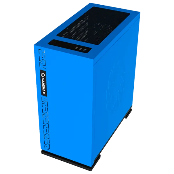 Carcasă Gamemax Expedition H605-BL Mini Tower / Blue photo 5
