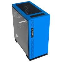 Carcasă Gamemax Expedition H605-BL Mini Tower / Blue photo 6