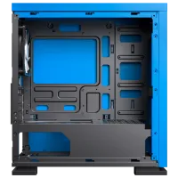 Carcasă Gamemax Expedition H605-BL Mini Tower / Blue photo 7