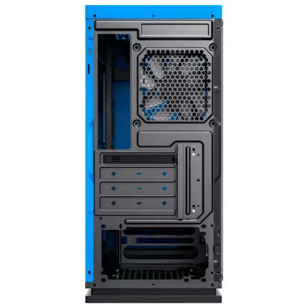 Carcasă Gamemax Expedition H605-BL Mini Tower / Blue photo 9