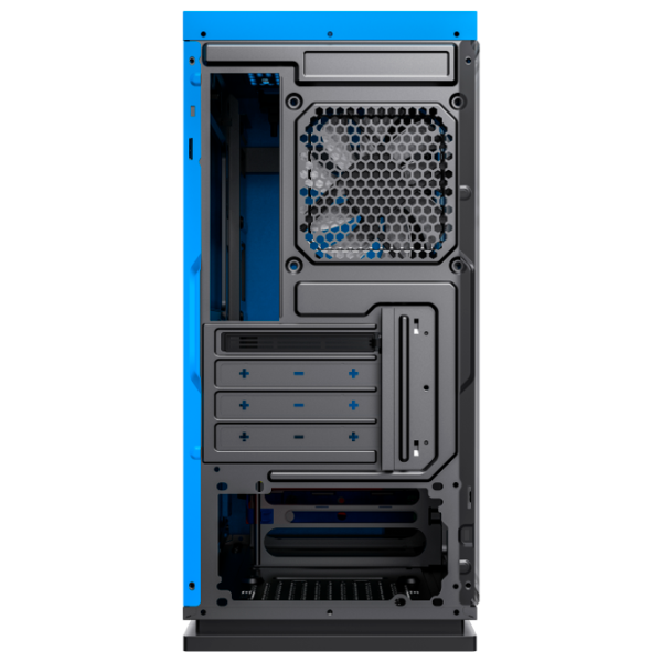 Carcasă Gamemax Expedition H605-BL Mini Tower / Blue photo 9