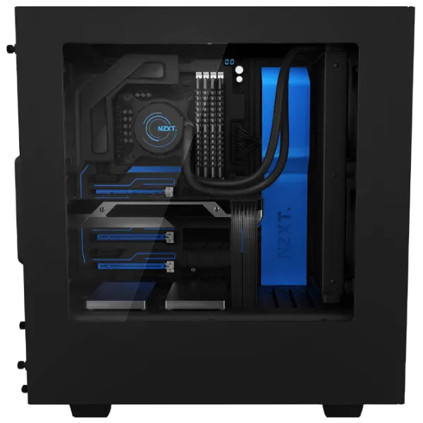 Корпус NZXT Source S340 Mid Tower / Черный photo 7
