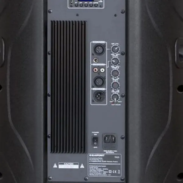 Колонка для вечеринок Blaupunkt PA25 1900 W/ Черный photo 5
