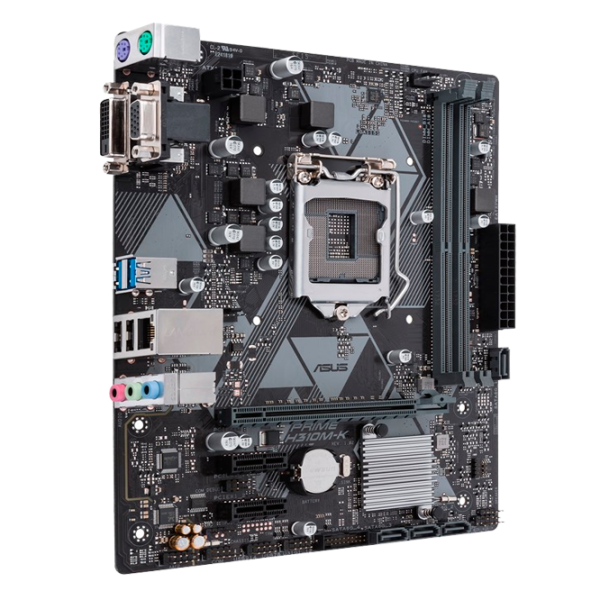 Материнская плата Asus PRIME H310M-K Игровая/ mATX/ Intel H310 photo 2