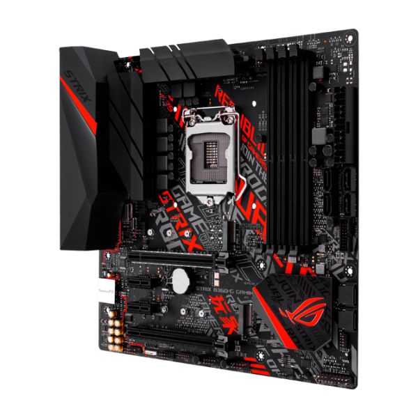 Материнская плата Asus ROG STRIX B360-G GAMING Игровая/ mATX/ Intel B360 photo 2 Материнская плата Asus ROG STRIX B360-G GAMING Игровая/ mATX/ Intel B360 photo 2