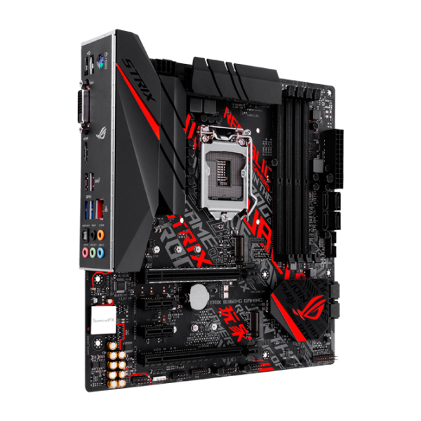 Материнская плата Asus ROG STRIX B360-G GAMING Игровая/ mATX/ Intel B360 photo 3 Материнская плата Asus ROG STRIX B360-G GAMING Игровая/ mATX/ Intel B360 photo 3