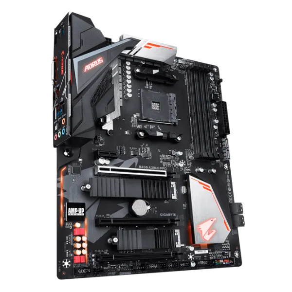 Материнская плата Gigabyte B450 AORUS PRO Игровая/ ATX/ AMD B450 photo 2