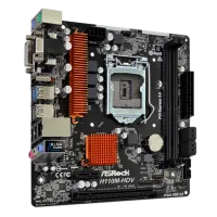 Материнская плата ASRock H110M-HDV R3.0 Игровая/ mATX/ Intel H110 photo 2