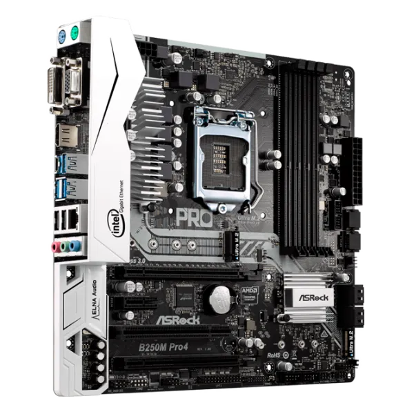 Placă de bază ASRock B250M Pro4 Gaming/ mATX/ Intel B250 photo 2 Placă de bază ASRock B250M Pro4 Gaming/ mATX/ Intel B250 photo 2