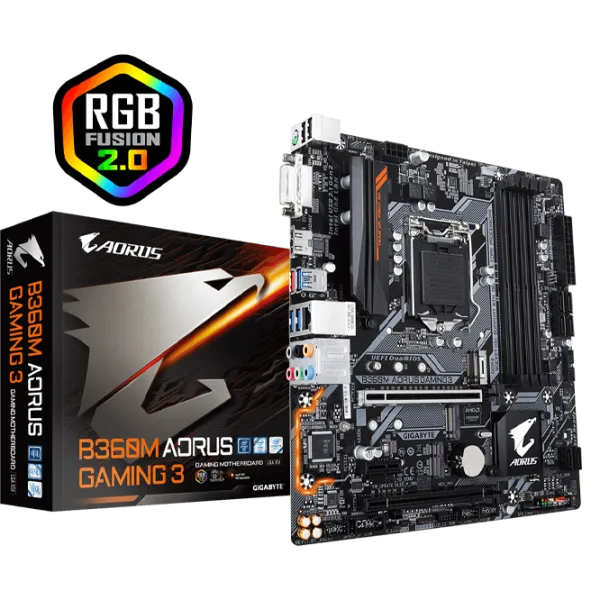 Placă de bază Gigabyte B360M AORUS GAMING 3 mATX/ Intel B360 photo 5