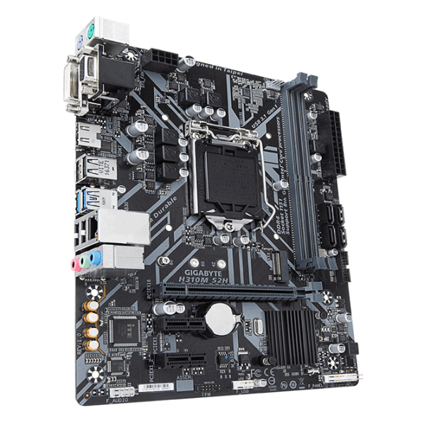 Материнская плата Gigabyte H310M S2H Игровая/ Micro-ATX/ Intel H310 photo 2