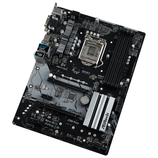 Материнская плата ASRock Z390 PRO4 ATX/ Intel Z390 photo 2