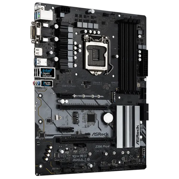 Материнская плата ASRock Z390 PRO4 ATX/ Intel Z390 photo 3