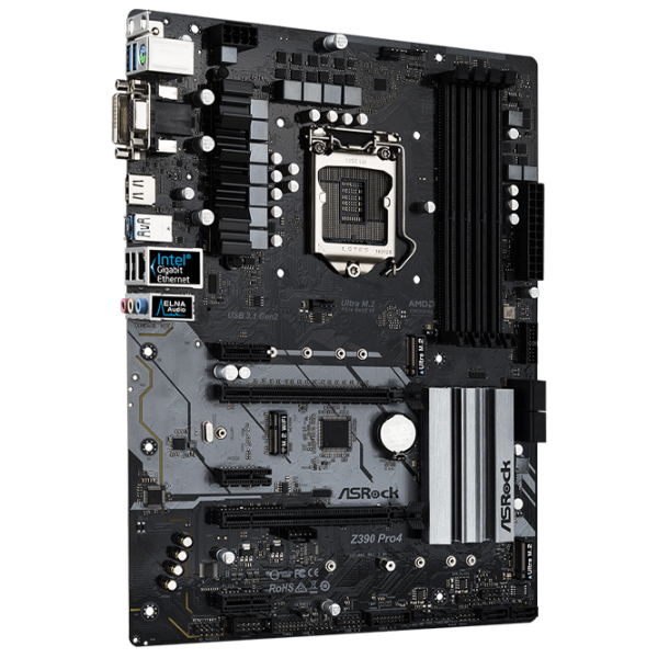 Материнская плата ASRock Z390 PRO4 ATX/ Intel Z390 photo 3
