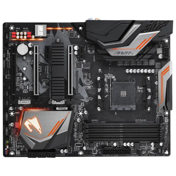 Placă de bază Gigabyte X470 AORUS ULTRA GAMING ATX/ AMD X470 photo 4