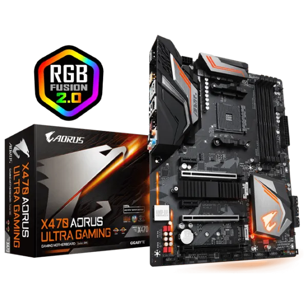 Placă de bază Gigabyte X470 AORUS ULTRA GAMING ATX/ AMD X470 photo 5