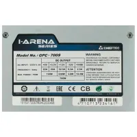 Блок питания Chieftec iARENA GPC-700S 80%/ 700 Вт photo 5
