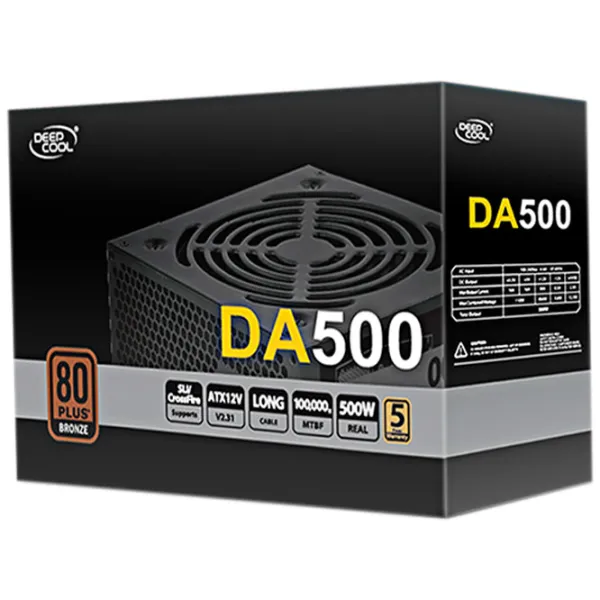 Блок питания Deepcool DA500 80+ Bronze/ 500 Вт photo 5