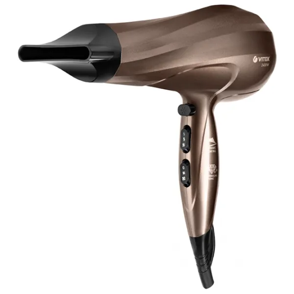 Uscător de păr Vitek VT-2298 2400 W / Brown photo 2