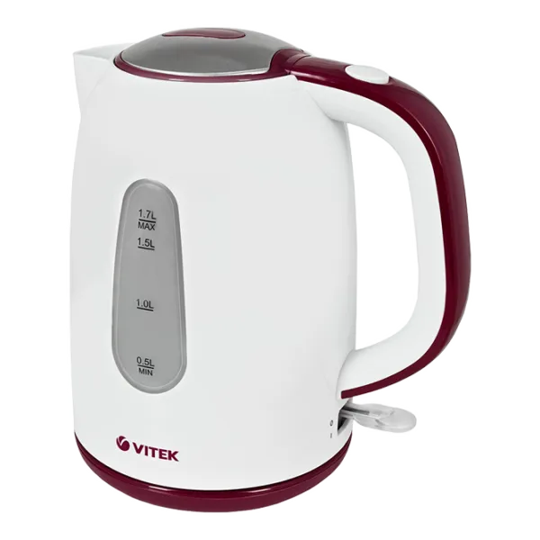 Ceainic Electric Vitek VT-7006 1.7 l/ Închis/ White photo 2
