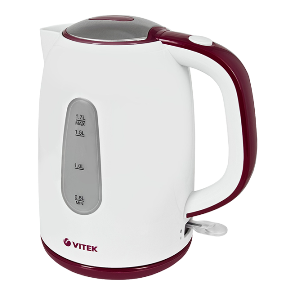 Ceainic Electric Vitek VT-7006 1.7 l/ Închis/ White photo 2