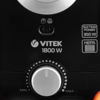 Пылесос Vitek VT-8112 1800 Вт / Оранжевый Черный photo 2