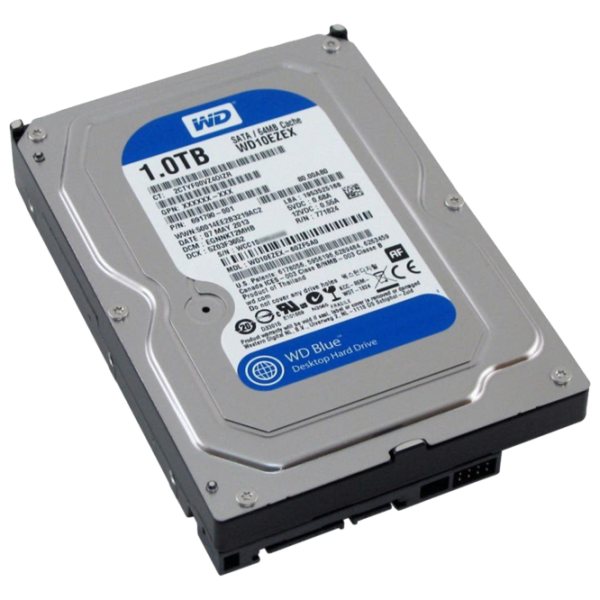 HDD Western Digital Caviar Blue 1 TB WD10EZEX/ Gray photo 2