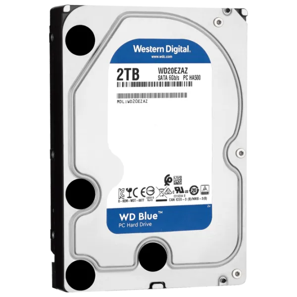 HDD Western Digital Caviar Blue 2 ТБ WD20EZRZ/ Серый photo 2