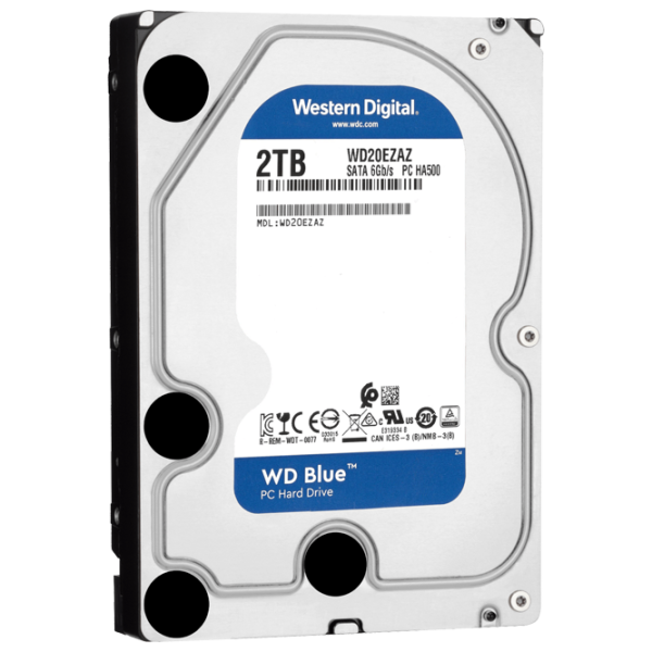 HDD Western Digital Caviar Blue 2 ТБ WD20EZRZ/ Серый photo 2