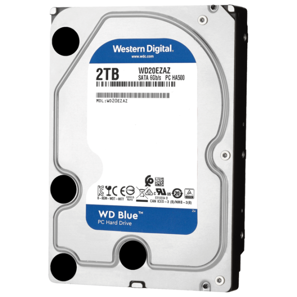 HDD Western Digital Caviar Blue 2 ТБ WD20EZRZ/ Серый photo 3