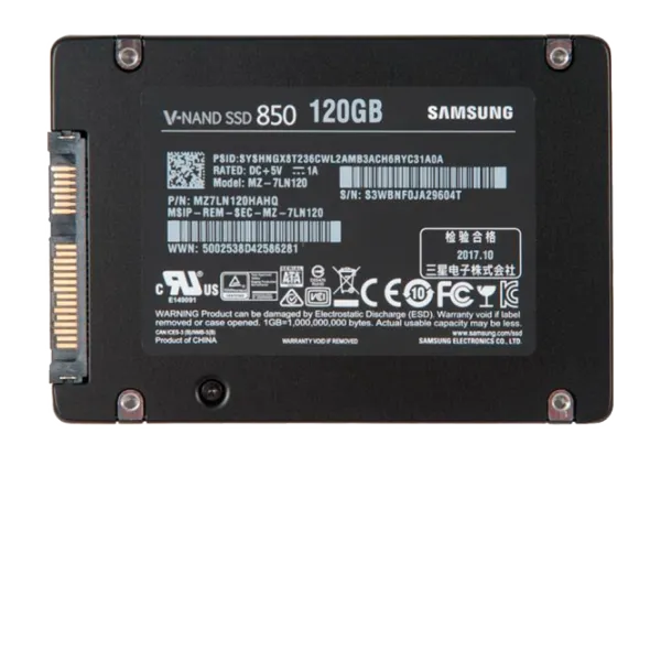 SSD Samsung  120 GB MZ-7LN120BW / Black photo 2