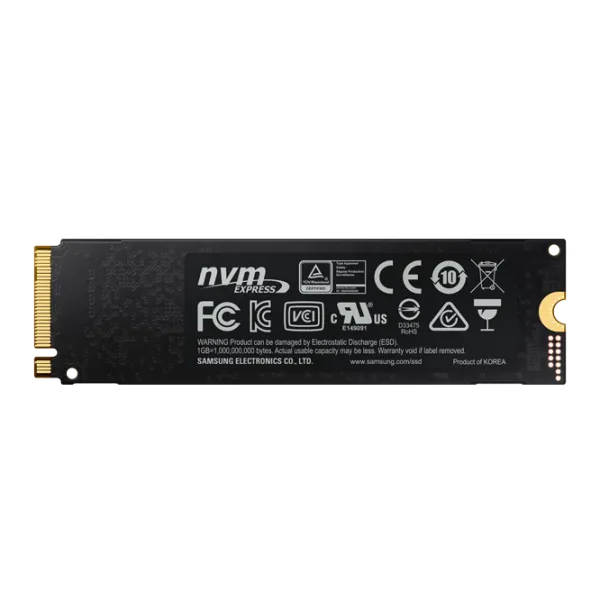 Dispozitiv de stocare SSD Samsung 970 EVO Plus 1 TB M.2 photo 2 Dispozitiv de stocare SSD Samsung 970 EVO Plus 1 TB M.2 photo 2