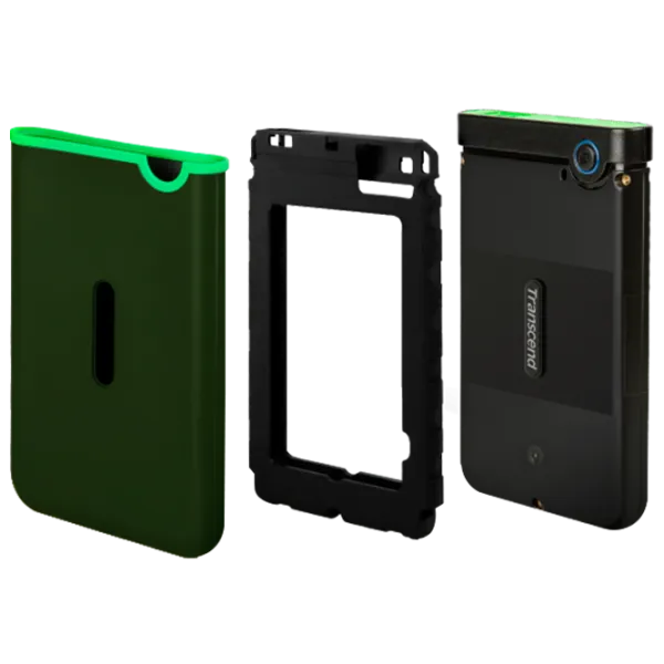 Внешний накопитель HDD Transcend StoreJet 25M3G 1 ТБ Зелёный photo 2