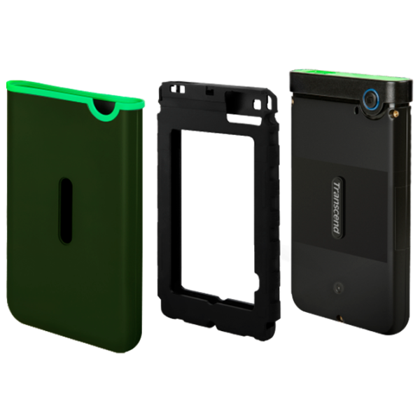 Внешний накопитель HDD Transcend StoreJet 25M3G 1 ТБ Зелёный photo 2
