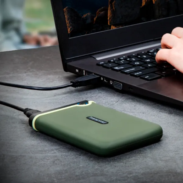Внешний накопитель HDD Transcend StoreJet 25M3G 1 ТБ Зелёный photo 4