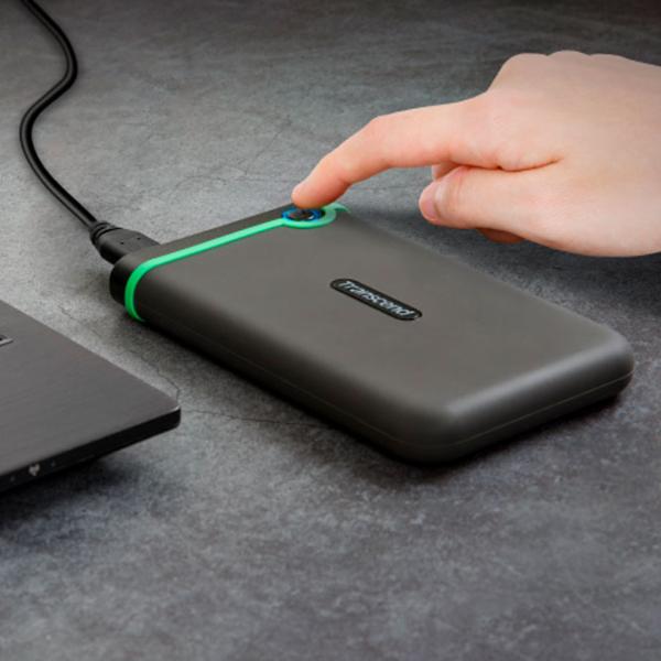Unitate externă de stocare HDD Transcend 25M3S 1 TB Gray photo 4