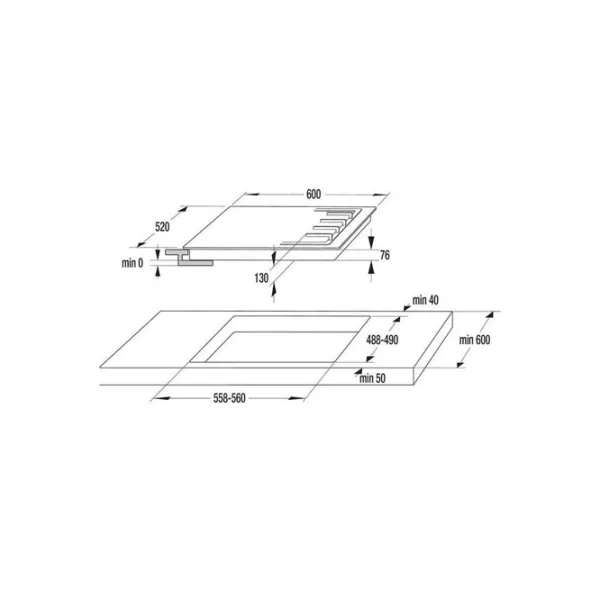 Варочная панель Gorenje G 640 W (BG6CA-G0B) Газовая/ Белый photo 2